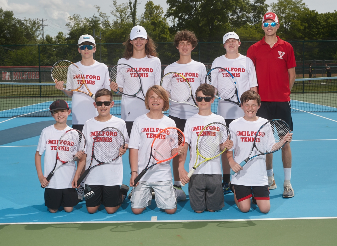 2023-24 Boys Junior High Tennis Team